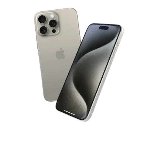 iPhone front view